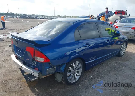 2009 Honda Civic Si z USA, uszkodzony, nr VIN 2HGFA55549H708819